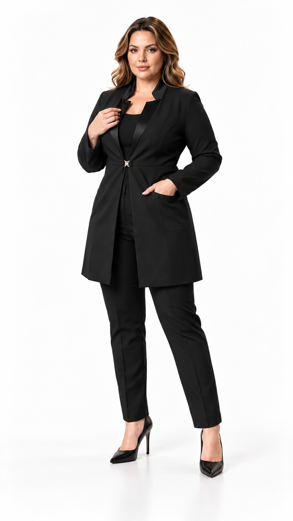 CAMILA - Jaleco Elegante em One Way