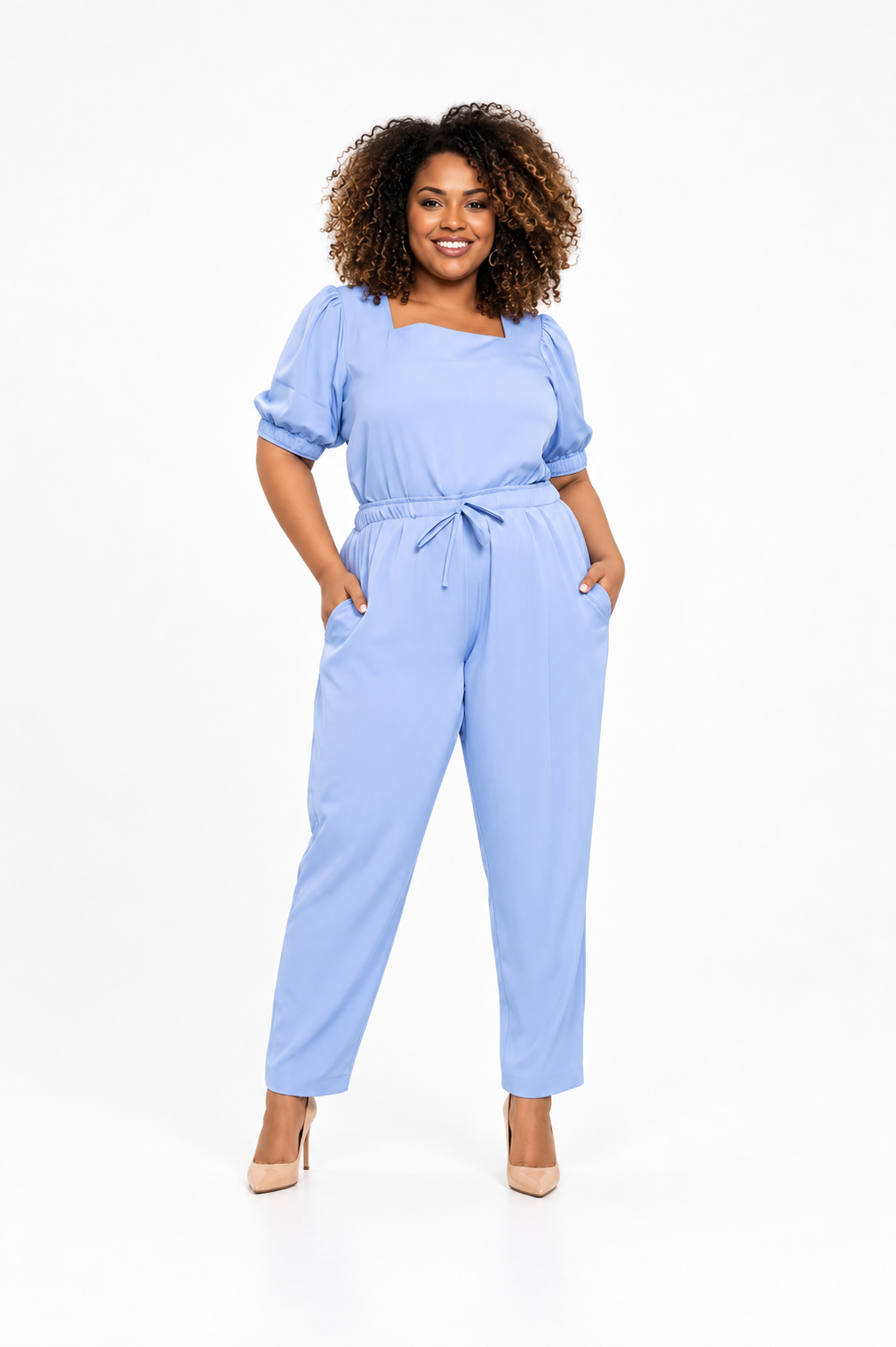 ZARA - Scrub Manga Bufante